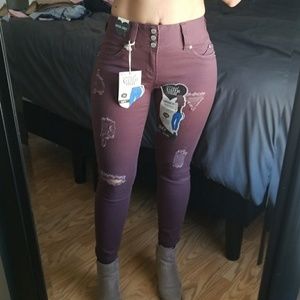 YMI Mid Rise Skinny Jeans